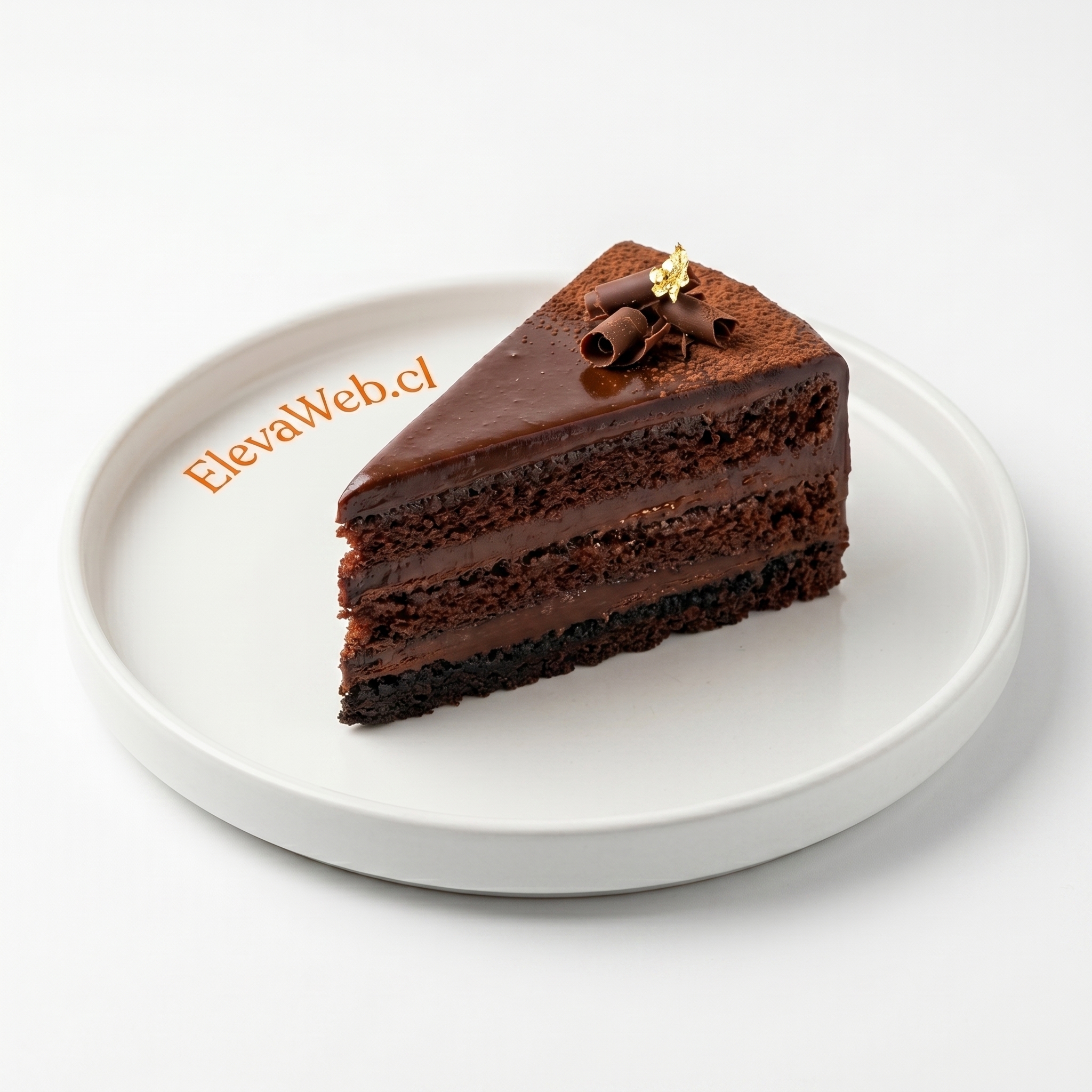 Torta de Fudge de Chocolate Belga
